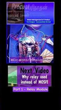 Part -1 Upgrade Water Management System with a Reliable 5V Relay