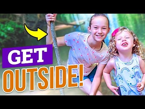 DIY Hiking Sticks For Kids!
