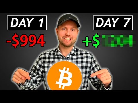 I Tried Day Trading Bitcoin for a Week | Beginner Crypto