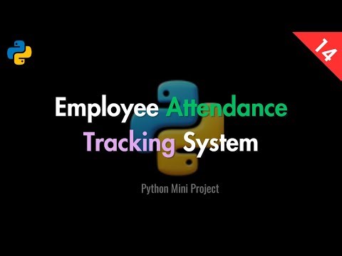 [14] Python Attendance Tracking System | Beginner Python Project | Codex People