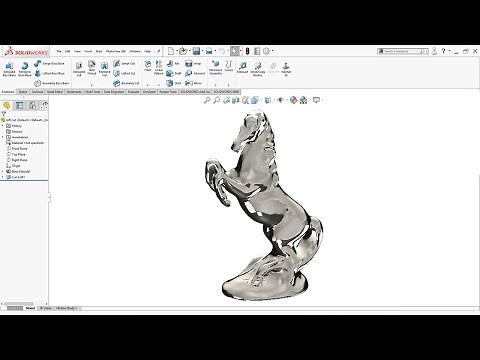 SolidWorks Tutorials | Scan to 3D | Auto surface from Mesh