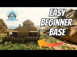 How To Build Your First Starter Base Bungalow In Ark Survival Ascended