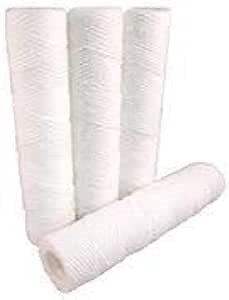 CFS – 4 Pack Polypropylene Cord-Wound Water Filter Cartridges Compatible with HF-150A, HF-160, HF-360A, and HF-365 Models – Removes Bad Taste – Whole House Replacement Filter Cartridge – 10 Micron