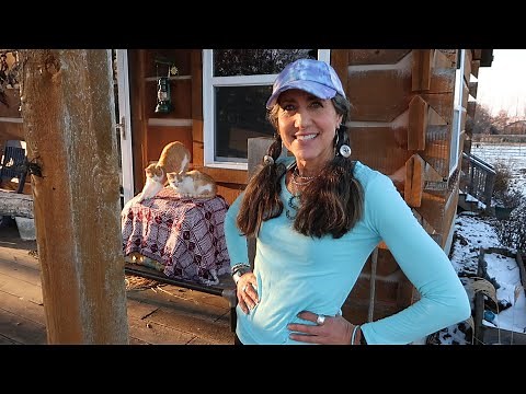 14 years OFF GRID in This Log Cabin! CABIN TOUR