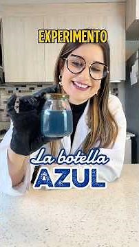 Experiment: The blue bottle / Reversible redox reaction / Color change