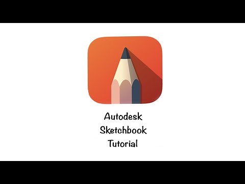 Autodesk Sketchbook app Tutorial for tablet (with subtitles )