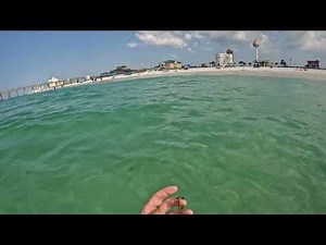 Pensacola Beach Metal Detecting - Water Detecting with MineLab Excaliber and Equinox 800
