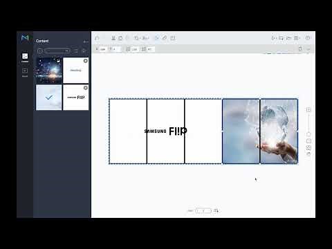 MagicInfo Services explains how to configure a videowall