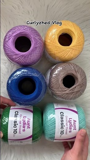 Aunt Lydia’s Crochet Thread #crochet #diy #tutorial #threads