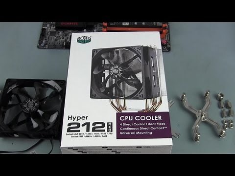 How to Install a Cooler Master Hyper 212 Evo CPU Cooler
