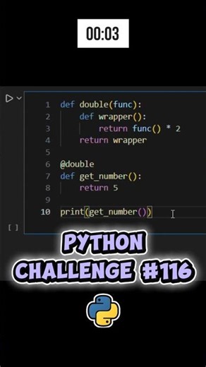 Can You Solve This Python Decorator Challenge? 🐍 #PythonChallenge