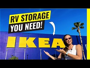 RV Storage! 11 Must Haves From IKEA for RV Living (RV Organization)