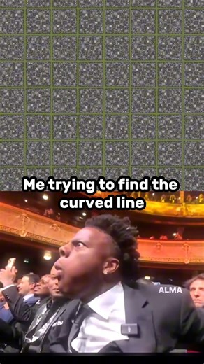 Can you find the curved line? 🤨 #memes
