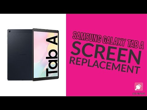 Samsung Galaxy Tab A - SM-T515 - Screen Replacement