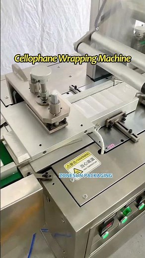 Cellophane Overwrapping Machine | Box Wrapping