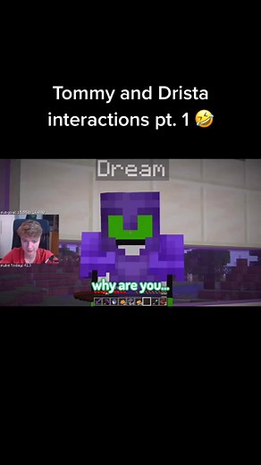 Drista and TommyInnit's Hilarious Dream SMP Moments