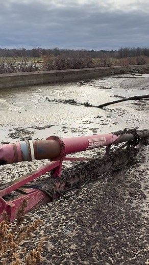 32K views · 378 reactions | Getting the manure pit agitated for a bit this morning before we start haulin again! #manure #cows | Den Hoed Dairy | Facebook