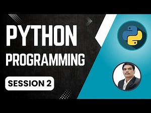 Session 2- Python Programming for Selenium
