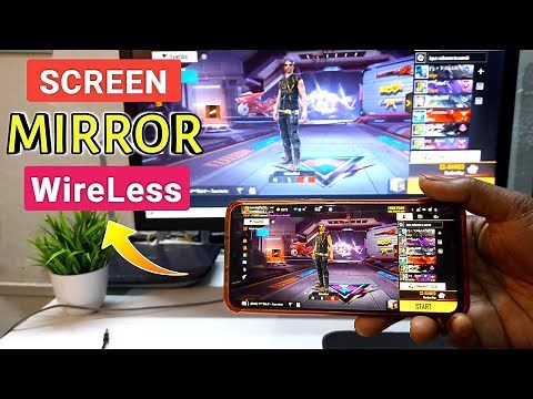 Mobile ki Screen PC Me Kaise Dekhe | How to do mobile screen mirroring in computer Wireless