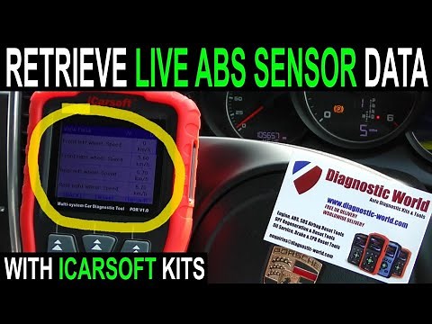 How to get ABS LIVE DATA from your car in 2 minutes.
