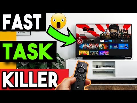 🔴FIRESTICK FAST TASK KILLER (ALL DEVICES !)