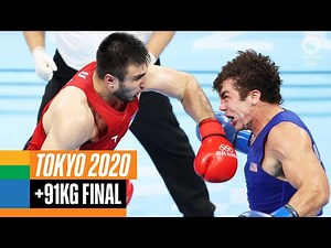 22K views · 319 reactions | Boxer Bakhodir Jalolov lands Uzbekistan's first-ever Olympic super-heavyweight title after he defeats rival United States' Richard Tozzer in bruising final at Kokugikan Arena. Relive more Tokyo 2020 moments here  https://oly.ch/3iDfgCs | Olympics | Facebook