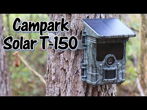 Campark T-150 Solar WiFi 24MP Trail Camera Review and Field Test: Sample Videos and Photos Included!