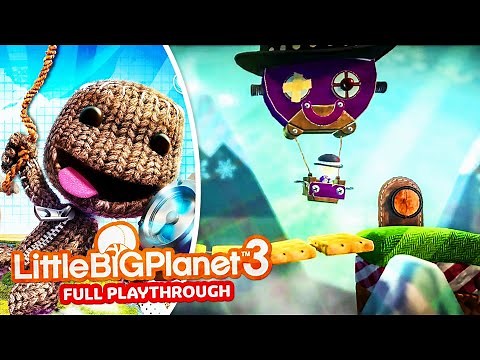 LittleBigPlanet 3 Full Playthrough | PS4