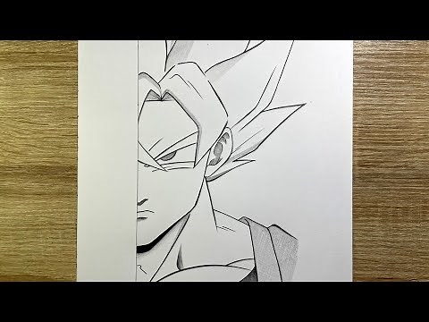 How to Draw Goku Step by Step | Easy Dragon Ball Z Drawing Tutorial for Beginners