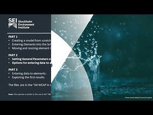 WEAP Tutorial 04.2 - WEAP in one hour