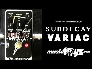 Subdecay Variac Overdrive Guitar Pedal