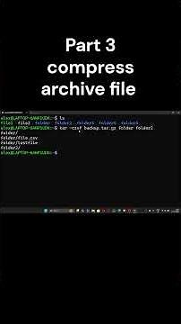 Compress and Decompress Multiple Folders Using tar Command in Linux
