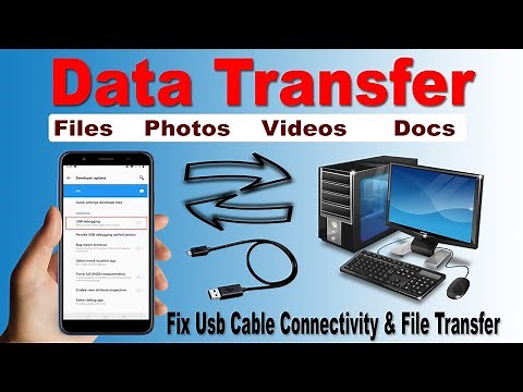 HOW to transfer data android to pc,phone to computer,pc to mobile with usb cable ,usb debugging