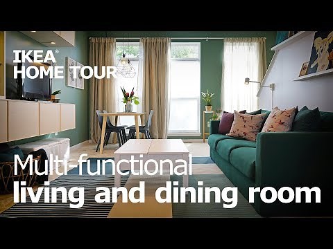 Living Room Ideas for a Small Space - IKEA Home Tour (Episode 407)