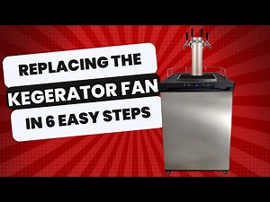 Replace the Kegland Kegerator Fan in 6 Easy Steps #kegland #kegerator #fan #replacement #diy