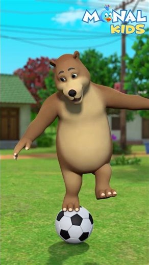 😂 कालू मदारी आया - Kalu Madari Aaya #shorts ‪@MonalKidsHindi‬