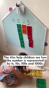 157K views · 2K reactions | Place value is one of the most important math concept taught in primary schools because it builds the foundation for children to do basic mathematical operations like addition and subtraction. Follow @happytotshelf for more fun learning ideas! | Happy Tot Shelf - Raising Happy Learners | Facebook