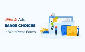 How to Add Image Choices in WordPress Forms