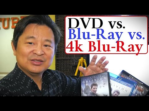 DVD vs. Blu-Ray vs. 4K Blu-Ray Discs. Are there any differences? Is it worth it?