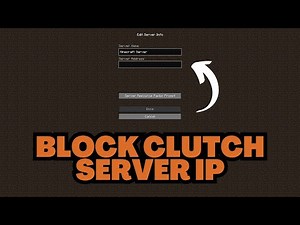 Minecraft Block Clutch Server IP Address