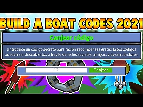 TODOS LOS CÓDIGOS DE BUILD A BOAT 2023!! Roblox