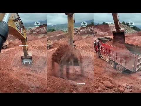 The Process Of Soil Excavation And Transportation P1236