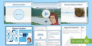 Fibonacci Numbers Resource Pack