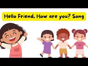 Hello Friends, How Are You? | Greeting Song for Kids | BooBooABC