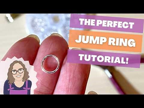 How To Open And Close A Jump Ring Perfectly! Easy Tutorial For Jewellery Making