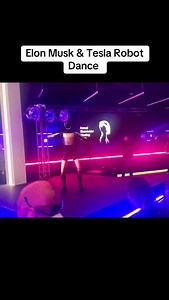 Elon Musk and Tesla Optimus robot dance #teslarobot #elonmusk #tesla #fyp #viral | Tesla Owners of Silicon Valley