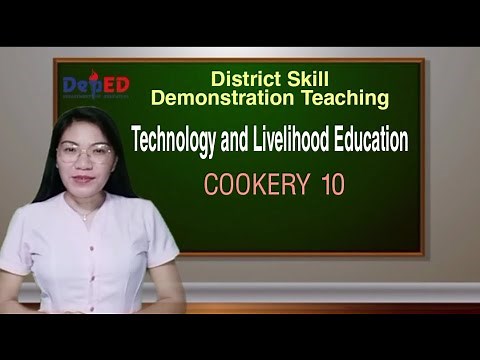 COOKERY 10 | DEMONSTRATION TEACHING