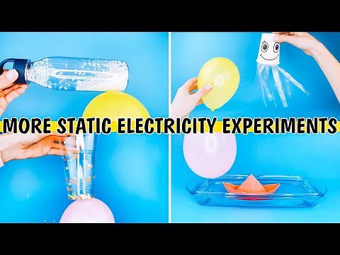 7 Cool Static Electricity Science Experiments for Kids