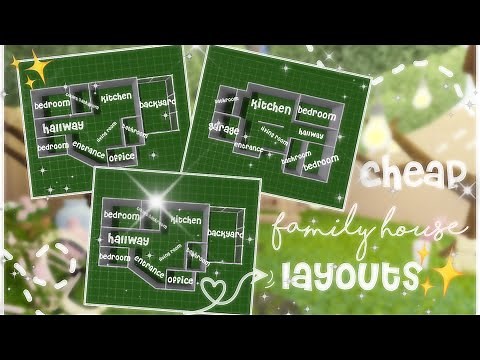 10 FREE-USE 1-Story House Layout Ideas! | Welcome to Bloxburg