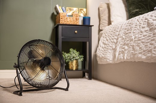 4 brilliant fan tricks to help cool your room during the hot weather